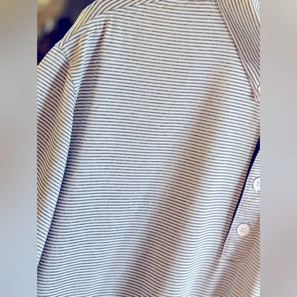 Adidas Adi-Pure Golf Polo Shirt. Men’s Sz-L Gray | White Neutral. Lightweight.